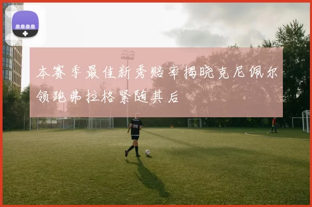 本赛季最佳新秀赔率揭晓克尼佩尔领跑弗拉格紧随其后